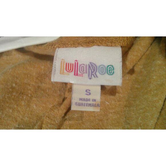 LuLaRoe Women’s Large Mustard Yellow Kimono – Lightweight Layering Piece - Picture 3 of 4